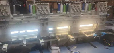 Barudan, NYME-ZN-4, 2000, 4 Heads, 9 Needles, Single Phase Embroidery Machine