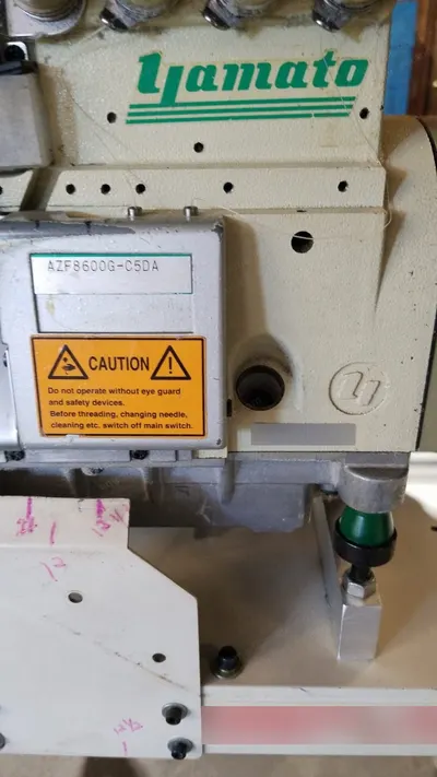 Atlanta Attachment Serger, Yamato Head, Single-Needle, 3-Thread Chainstitch, 220V