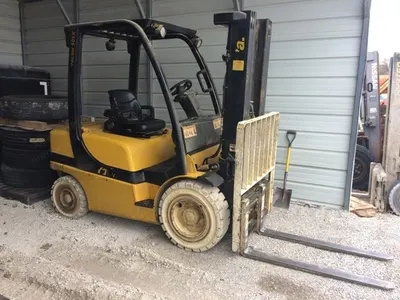 Yale, GDP050VX, 2005, 5000 lb Capacity, Triple Stage Mast, Diesel, Sideshift