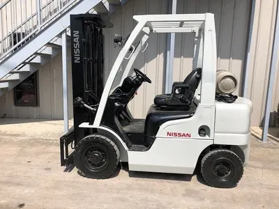 Nissan/Unicarrier, PF50, 2015, 5000 lbs Capacity, Triple Stage Mast, Dual Fuel