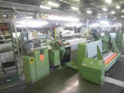 Dornier, HTVS4/S, 1998, Weaving Machines, Staubli 2677 Dobby, Alexco Unwind and Rewind Stands