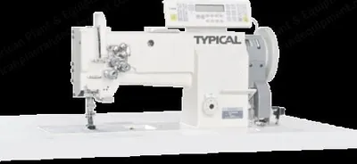 Typical, GC20606-D2T3, Twin Needle Sewing Head, 1/4 inch Gauge, Thread Trimmer
