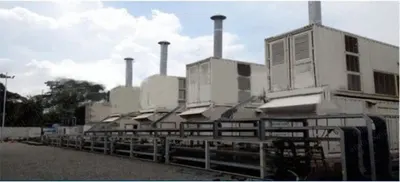 STX-Niigata, 8L22HLX, 1.7 MW Containerized Power Plant, 50/60Hz, Diesel