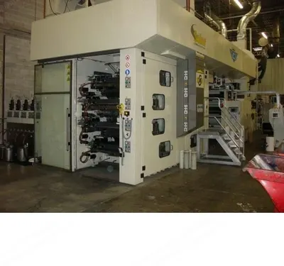 Flexotecnica, Model 8 NC, 2007, 50" Wide, 8 Color C.I. Flexo Press, Gearless Sleeve