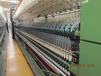 Spinning Plant, Capacity 12,000 kgs/day, 1997 to 2011, Cotton Yarn Ne7 - Ne12