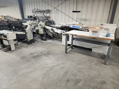 Heidelberg, Stahl B1426B, Folder, 4/4/4, Continuous Feed, B26 Stacker