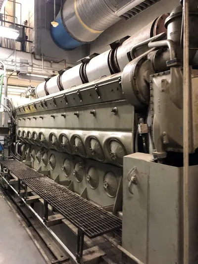 EMD, 20-645-E4, Standby Takeout Diesel Generator Sets, 2500kW, 480V, 60Hz, 900 Hours