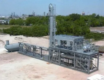 Mini Modular Oil Refinery, 1000 to 10000 BPD, Skid Mounted, Crude Oil Distillation Unit