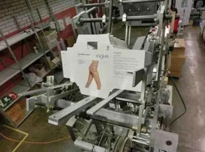 Krempel Wepamat, Semiboarding Packaging Line, for Tights and Stockings