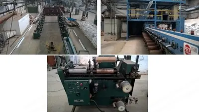 FET Fiber Extrusion Technology Line, 1997, 70,000 kg/month Capacity, 1300-2500 Denier