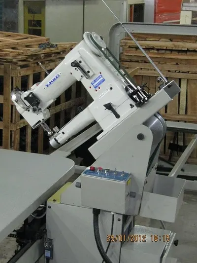 Yantram Sansadhananam, YSTE-E, Tape Edge Machine, 1940x1400mm Table, 300 U Double Lock Chain Stitch