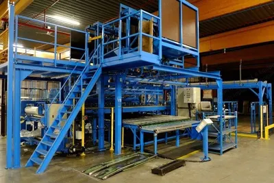 Matthijs, 770MRVA, 1996, Automatic Carpet Packing Machine, Working Width 3000mm