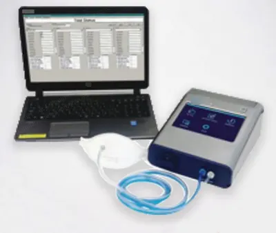 NovaStar, QT148, Medical Face Mask Tightness Tester, 7 Inch Touch Screen, 0.02 to 1.0um Grain Diameter