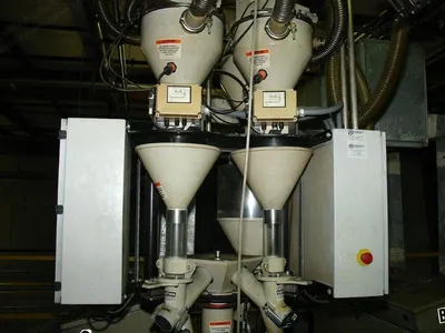 Filteco, BCF Extrusion Line, 2000, 3 Colors, 3x 75mm Extruders, 325 kg/hr Capacity