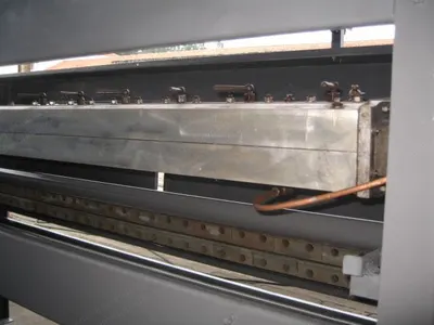 Osthoff Singeing Machine, 2400mm, with Ramisch-Kleinewefers Washing Box and Impregnation Padder