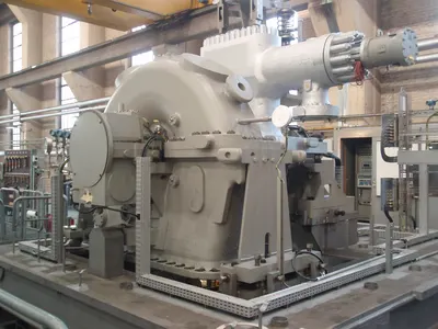 Siemens, SST-600, 2013, 22 MW Steam Turbine, 12 MW STC-GV Compressor, 10 MW Generator