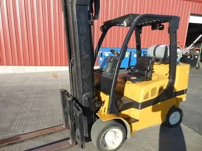 Yale, GLC100VX Boxcar Special, 2008, 10000 lbs Capacity, Triple Stage Mast, Sideshift