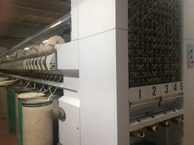 Schlafhorst Oerlikon, Autocoro ACO, 2002 to 2007, 216 Positions, 6 Inches Traverse, Open End Spinning Machines