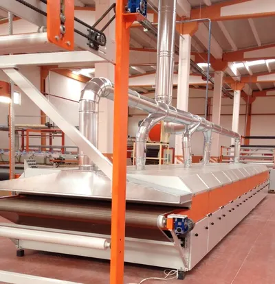 Biamak Tekstil, Electric Dryer, 2000mm Width, 12m Cabinet Length, 120-198 kW