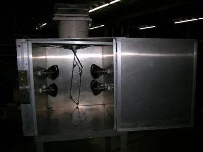 Custom IR Dry Oven with Forced Air, 25x26x26" Chamber, 110V