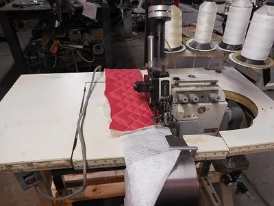 Porter, 2002, Serger Flanger, with Table and Needle Positioner