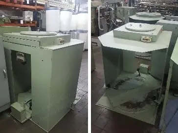 Schlumberger, GC-12, 1987, 1 Sliver, 1 Can, 1000x1200mm