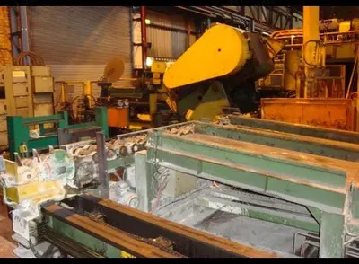 Loma, T-40, 1980, Circular Billet Saw, 40" Blade, 75 HP