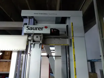 Saurer, Epoca ASC, 15 Yards, 14500mm Embroidery Width, 552 Needles, 390 SPM