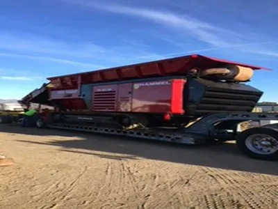 Hammel, 950DK, 2008, Shredder on Tracks, 8x8x6 Waste Shafts, Remote Control