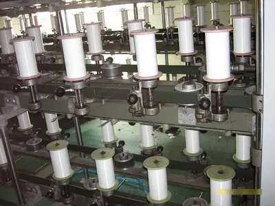 Ilshin, Metal Yarn Covering Machine, 2003, 208 Spindles