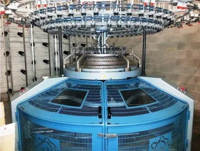 Vignoni, Zenith, Circular Knitting Machine, 34" Diameter, 28 Gauge, 102 Feeds, Open Width