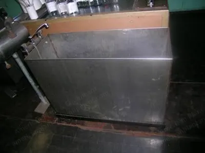 Stainless Steel Wash Tank, Custom for Print Screens, 28x15x40 Inches
