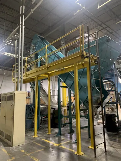 Ruemelin, Complete Recycling Line, 2011, 52 inch Width, 1000 lbs/hr Capacity