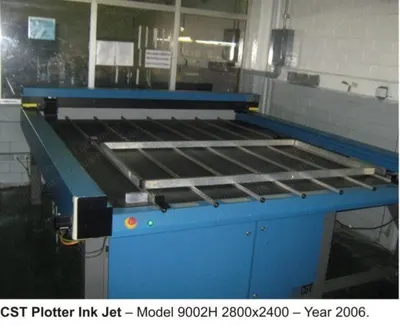CST, Inkjet Engraver, 2400x1800mm, 2 Engraving Heads