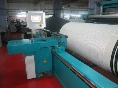Picanol, Optimax and Gammax, 1997 to 2012, Complete Weaving Plant, 2100mm to 2200mm Working Width, 29 Looms and Warping Machines