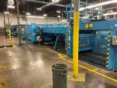 Marquip Ward United, Precision Sheeter, 2005, 1500mm, Dual Knife, 4 Roll Stands