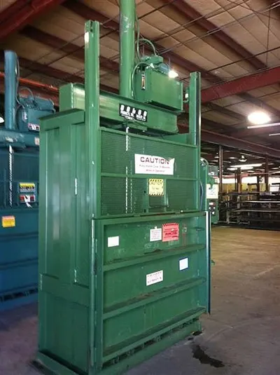 Selco, V-5, 60" Vertical Baler, 6" Bore Cylinder, 10HP Motor