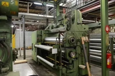 Ramisch Kleinewefers, RKK 260, 1994, 2-Roll Nipco Calender, 2000mm Working Width, with Edelmann Slitting and Winding Station