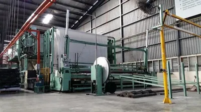 Complete Geotextile Plant, 5500mm, 1994, 800 kg/h, Dilo Needle Looms