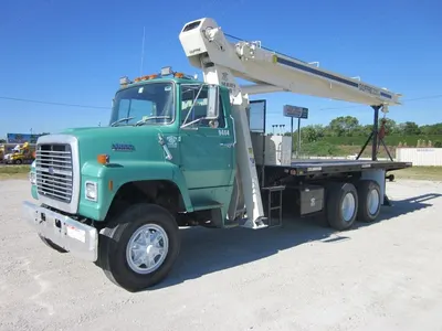 National, 666B, 1989, Ford L8000 Truck, 14 Ton Capacity, 66 ft Boom, 42 ft Jib