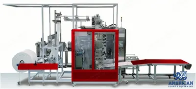 NovaStar, CE183, Alcohol Swabs Machine, 8 Lanes, 480 Sachets per Minute
