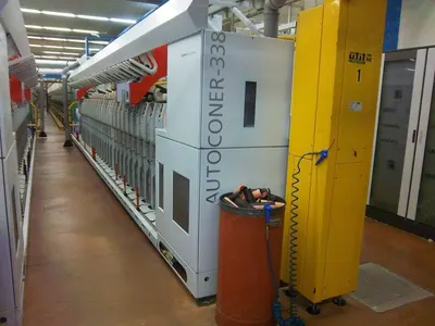 Schlafhorst, 338 V, 2002, 28 Heads, Uster Quantum Clearer, Water Splicer, 400V