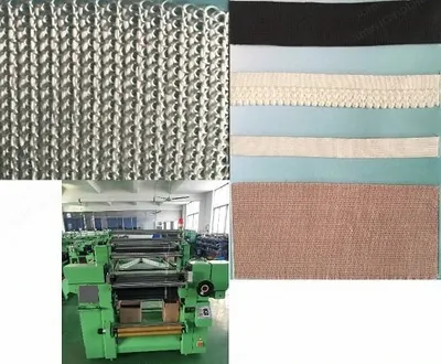 NovaStar, GB105, Bandage Crochet Knitting Machine, Width 762mm, Gauge 15/18/20, 2 to 6 Weft Bars