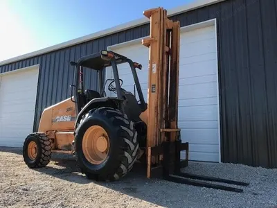 Case, 588G, 2005, Rough Terrain Forklift, 8000 lbs Capacity, 15 ft Lift, Diesel
