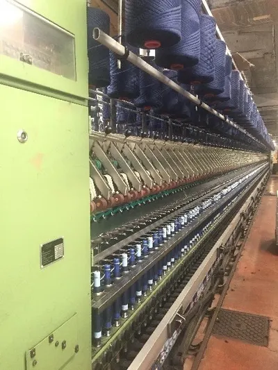 Zinser, 421E, 1992, 580 Spindles, 82.5mm Gauge, 51mm Ring Diameter, Auto Doffing