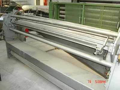Stork Rotary Screen Coating Line, 1991, 2400mm Working Width, 1 Screen Print