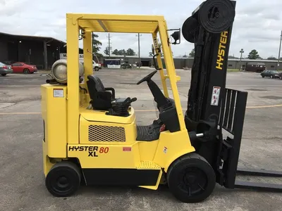 Hyster, S80XL-BCS, 2006, 8000 lbs Capacity, 2-Stage Mast, Sideshift, 60 inch Forks