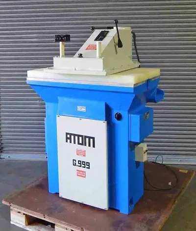Atom, G999, Swing Head Die Press, 18 Ton, 2 Button Operation