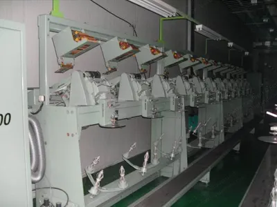 Gilbos, AW2000, 2003, 12 Drums and 6 Drums, Automatic Bobbin Change, Carpet and Velvet Creel Yarns