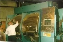 Braun, 800NEUT.TSL, Washing Machine and Centrifuge Extractor Combination, 900 lbs Capacity, 2 Chambers, 480V
